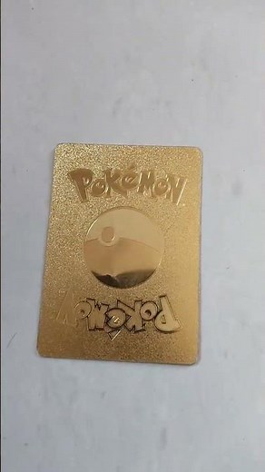 Golden Pokemon card. Ash Greninja EX #pokemon #pokemonchannel