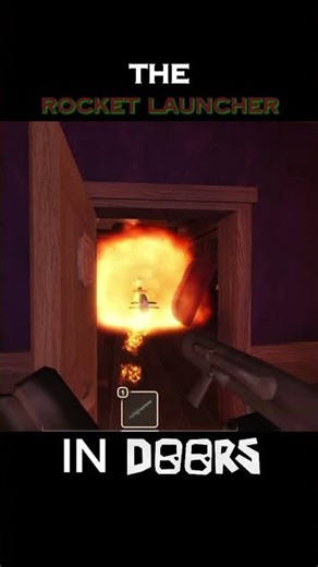 Using The Rocket Launcher In Doors