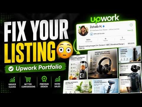 Amazon Listing Design Portfolio | High-Converting Images & A+ Content