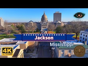 Fly in 4k- Jackson, MS Chill/ Travel / Inspirational / Peaceful/ Uplifting /Relaxation
