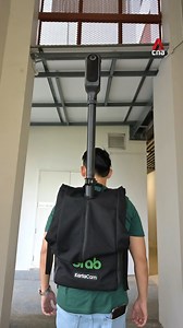 241K views · 1.1K reactions |  Seen these backpacks with cameras around Tengah? Grab is mapping out the HDB estate on foot and by car as they are being constructed. Here's how it works. | CNA | Facebook