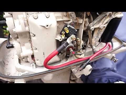 EASY! HOW TO COMPLETELY WIRE A PUSH BUTTON START ON YOUR OUTBOARD!! 2.0!! Quick AND extended version