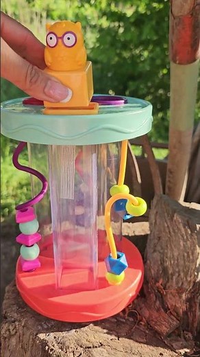 yellow owl shape sorter fun sound effect