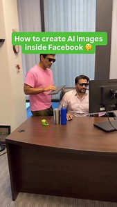 How to create AI images inside Facebook (using Meta AI) #ai #metaai #aitools | i Social You