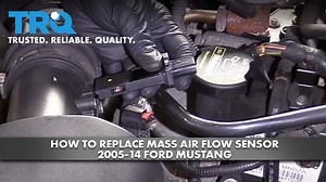 How to Replace Mass Air Flow Sensor 2005-14 Ford Mustang