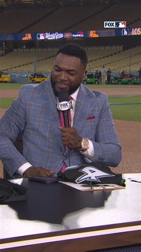 Alex Rodriguez hooked the guys up with some custom Minnesota Timberwolves jerseys 🔥 ... Which led to some images of David Ortiz getting absolutely posterized 😅 | MLB on FOX