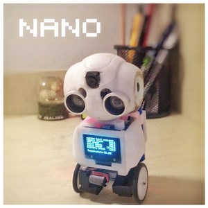 蛋黄和Nano - 全球最迷你的自平衡机器人