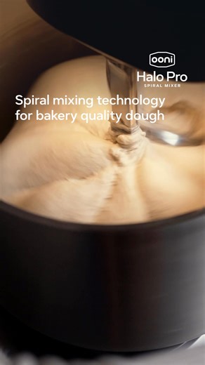 Unlock professional-level mixing at home with the Ooni Halo Pro - with 58 speed settings for precision control and perfect dough every time | Ooni