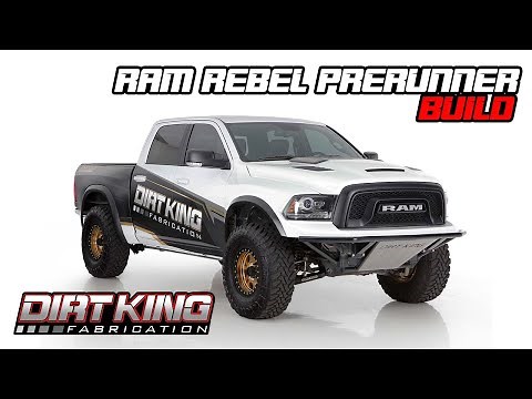 Ram Rebel Prerunner Build By Dirt King Fabrication (TRX Prototype Replica)