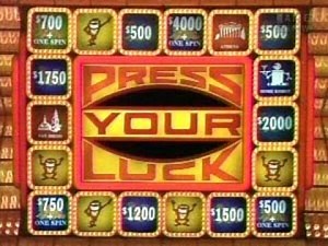 Press Your Luck Stop at a Whammy