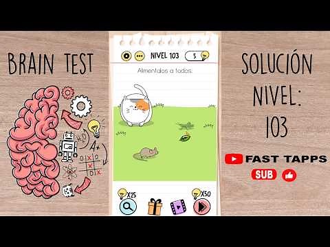 Brain Test: Acertijos Engañosos | Solución nivel 103 (español)