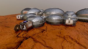 Tharsis Facility - Mars Habitat 01 - 3D model by Jake Ouviña (@jakeouvina)