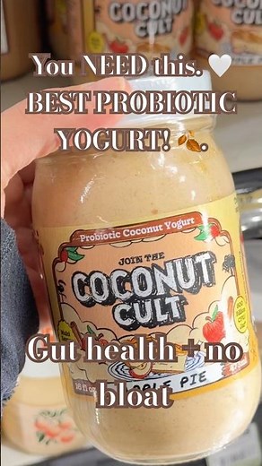 YOU NEED THIS 🤍✨ Best probiotic yogurt for gut health + no bloat