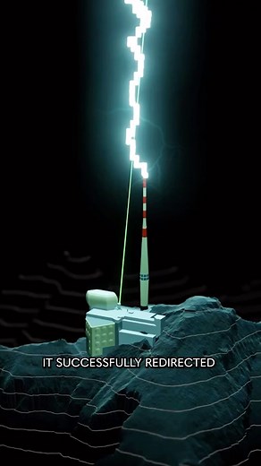 Cleo Abram on Instagram: "this laser can stop lightning strikes… the biggest leap in lightning control since Ben Franklin invented the lightning rod in 1752. here’s how it works. #tech #physics #lightning"