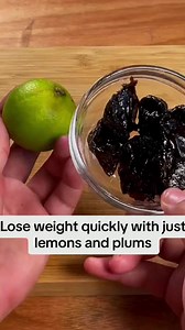 5.2K views · 37 reactions | Lose weight quickly with just lemons and plums #toprecipe #recipeforyou #loseweigth #weightloss #lemontip #lemon #fatloss #losefat #healthcare #loseweightnow #healthyfood #loseweightforgood #loseweightfast #weightloss #losefat | Top Recipes | Facebook