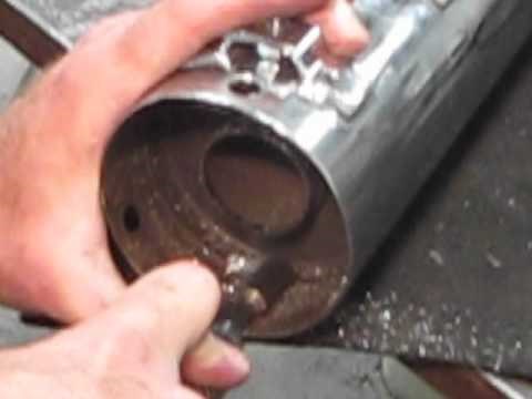 Fullsac Performance CVO stock muffler core removal.