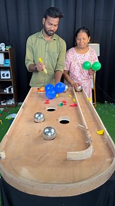 1.1M views · 2.5K reactions | Bind Blowing Snake Ball Roll or 3 Balloon Popping Challenge | Vijay Challenge | Facebook