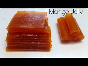 Mango Jelly | mango papad | mamidi thandra | only 2 ingredients | very easy & tasty recipe |