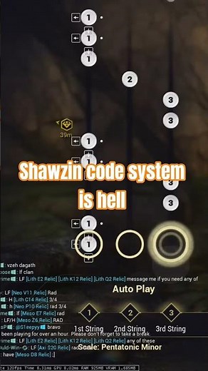 warframe Shawzin Slipknot #warframe #shawzin
