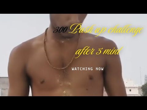300 push up challenge after 5 minutes like comment and subscribe karo bhai support for me 🔥#video 👍🏻