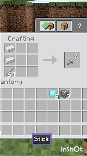 Minecraft Iron Sword Recipe – Quick & Easy! 🔥"