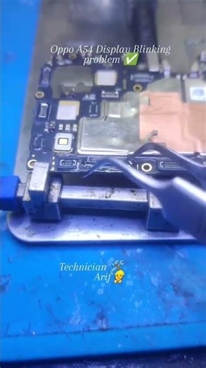 OPPO A54 Display Blinking problem #mobilerepairing #smartphone #ahmedabad