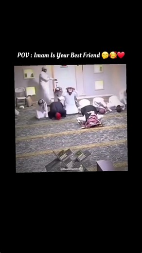 POV : Imam Is Your Best Friend 🤭🥰❤ #Islam #shorts #trending #thedeendrive #viralshorts #Allah#deen