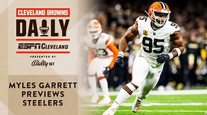 Myles Garrett Previews Steelers | Cleveland Browns Daily | 11 - 19 - 24