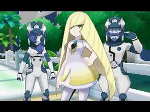 Pokemon Ultra Moon - Cutscene Lusamine & Nihilego