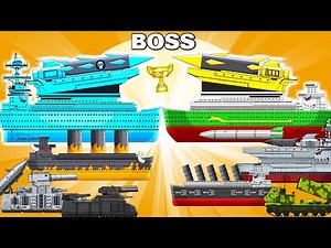 What Happens When MEGA BATTLE SHIP ROCKET Faces MEGA BOSS ?