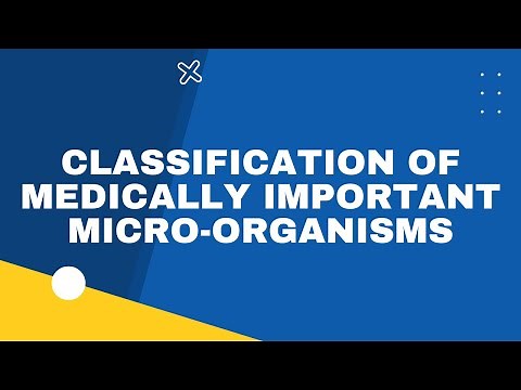Classification of Medically Important Microorganisms