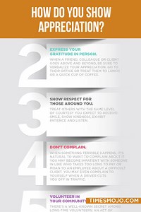 How do you show appreciation? - TimesMojo