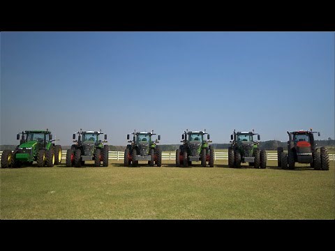 Comparison | Fendt 900 Gen6, 1000 Gen2, John Deere 8R and Case Magnum Field | Fendt