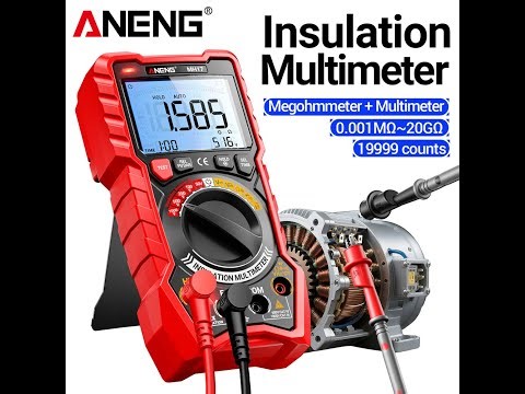 Tired of juggling multiple tools for electri work? Meet ANENG 2-in-1 MH17 megger that does it ALL!