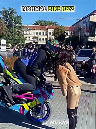 Other Biker Rizz vs HIM ☠️