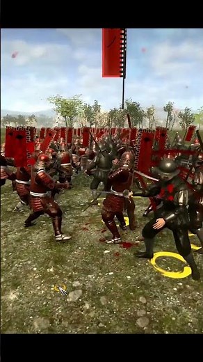 Total War: SHOGUN 2 1vs1: Portuguese Tercos vs Katana Samurai (MELEE COMBAT)