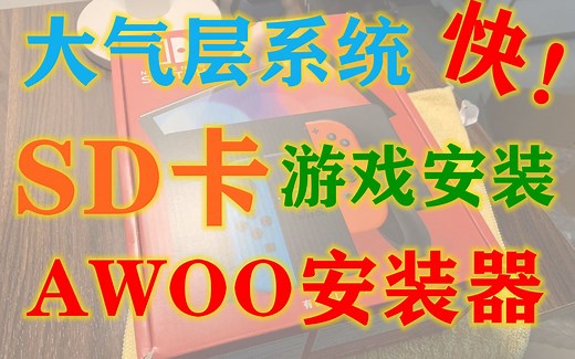 04 大气层系统SD卡装游戏AWOO过程-成功率高