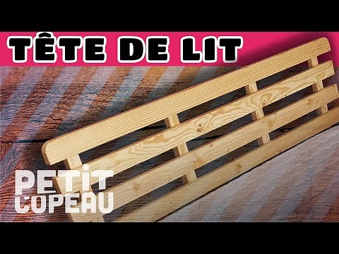Lit en bois ultra simple part 2 : la tête de lit !