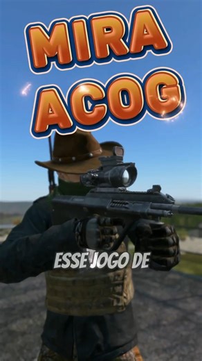 How to use the ACOG scope in DayZ #shorts #tips