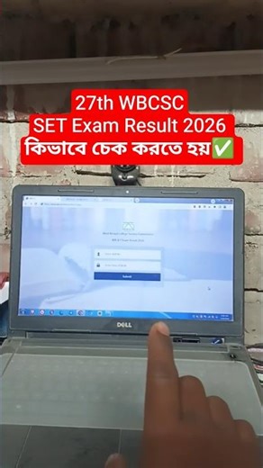 Link 📢 WB SET Result 2025 Kaise Dekhe✅ How to Check/Download 27th West Bengal SET Exam Result 2026✅