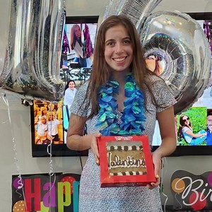 Make it a birthday to remember! 🎈 Any drive by celebration is sweeter with a custom Cookie Cake! | Great American Cookies