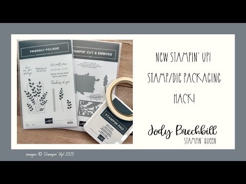 Hack for Stampin' Up!'s NEW Stamp & Die Organizers