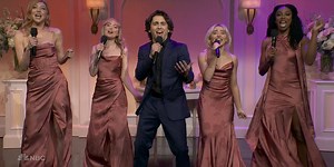 Domingo Reunites With Sabrina Carpenter To Wreck Another Wedding With Pedro Pascal and Bad Bunny in Chaotic ‘SNL50’ Sketch