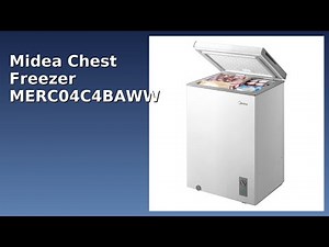 REVIEW (2026): Midea Chest Freezer MERC04C4BAWW. Features.
