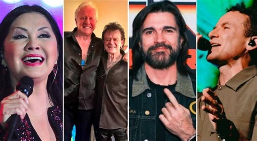 Two Shows anuncia conciertos de Juanes, Ana Gabriel, Fonseca y Air Supply
