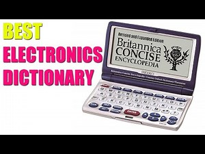 5 BEST ELECTRONICS DICTIONARIES IN 2022