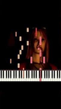 Lisa Garland dies (Silent Hill 1) #shorts #piano #tutorial #silenthill #lisa #synthesia #nurse