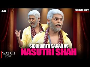 Siddharth Sagar As Nasutri Shah | The Kapil Sharma Show | #comedy