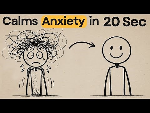 This 20-Second Trick Instantly Calms Anxiety (Do This Now)