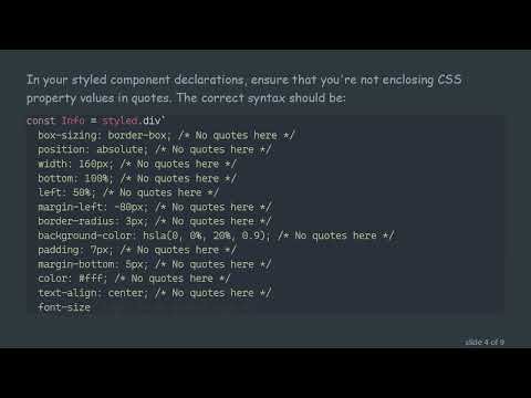 Solving React Component Styling Issues: Leveraging styled-components for Hover Effects
